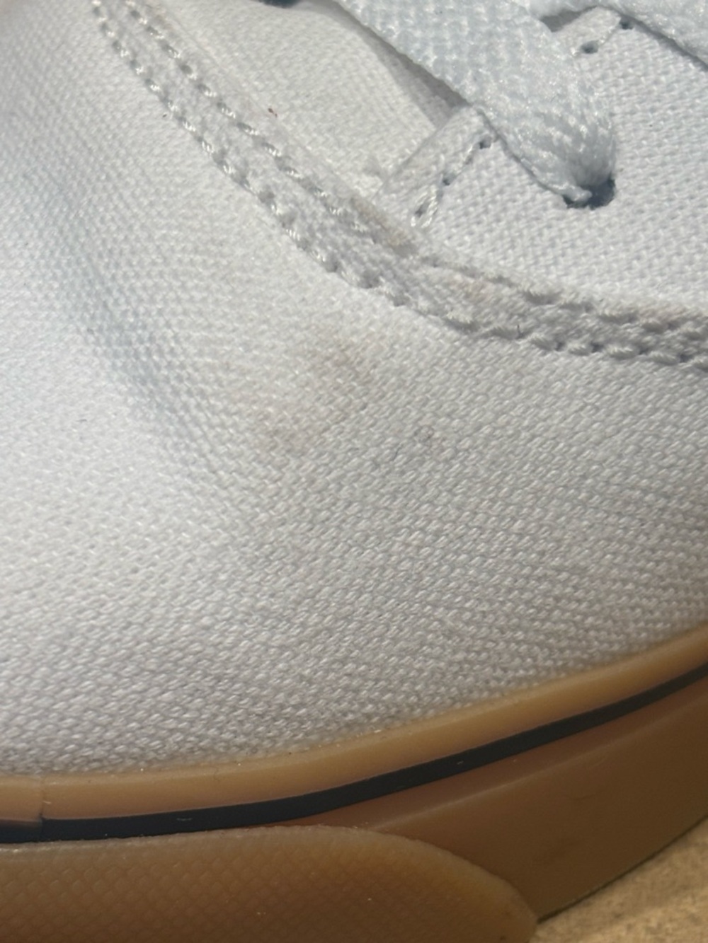 Nike Men’s Chron 2 Canvas SB White Sneakers with Gum Sole, size 7.5 - Picture 8 of 9